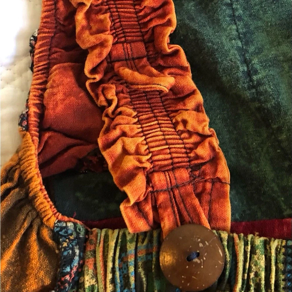 Kathmandu Imports Multicolor Patchwork Jumpsuit